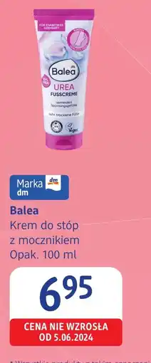 dm drogerie markt Krem do stóp Balea oferta