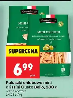 Biedronka Paluszki chlebowe mini grissini, różne rodzaje oferta
