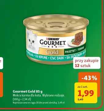 Maxi Zoo Mokra karma dla kota Gourmet Gold oferta
