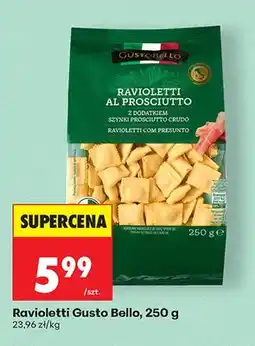 Biedronka Makaron nadziewany Ravioletti al prosciutto oferta