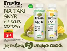 Biedronka Jogurt pitny skyr matcha oferta