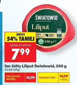 Biedronka Ser żółty Liliput oferta