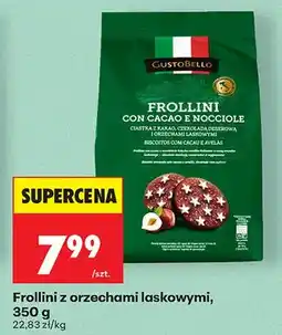 Biedronka Ciasteczka Frollini z orzechami laskowymi oferta