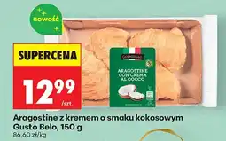 Biedronka Ciasteczka Aragostine z kremem o smaku kokosowym oferta