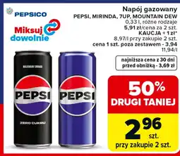 Carrefour Napój gazowany Pepsi oferta