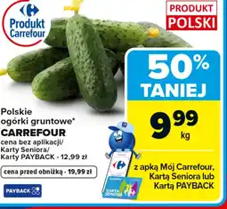 Carrefour Ogórki Carrefour oferta