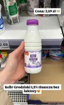 Dino Kefir grodziski 1,5% tłuszczu bez laktozy oferta