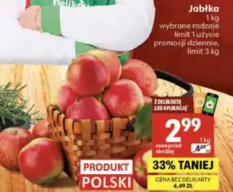 Delikatesy Centrum Jabłka Polski oferta