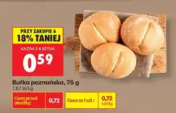 Biedronka Bułka poznańska oferta