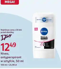 Rossmann Antyperspirant Nivea oferta