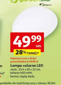 Auchan Lampa solarna S! oferta