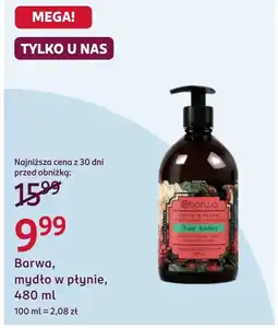 Rossmann Mydło w płynie Barwa oferta