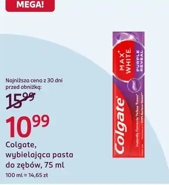 Rossmann Pasta do zębów Colgate oferta