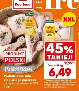 Kaufland Podudzie lub udo z polskiej kaczki oferta