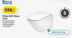 Castorama Miska WC Zefir wypinana deska wolnoopadająca z duroplastu oferta