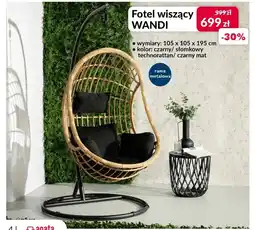 Agata Meble Fotel wiszący Rama oferta