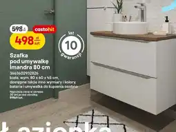 Castorama Szafka pod umywalkę Imandra 80 cm oferta