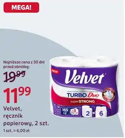 Rossmann Ręcznik papierowy Velvet oferta