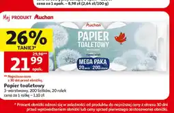 Auchan Papier toaletowy Auchan oferta