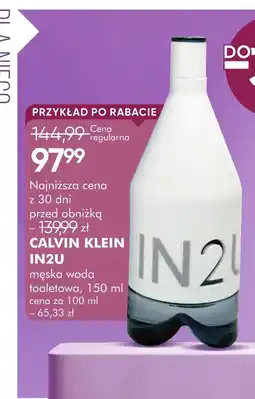 SuperPharm Woda toaletowa Calvin Klein oferta