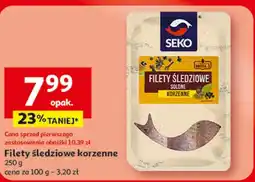 Auchan Filety śledziowe Seko oferta