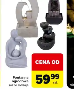 Carrefour Fontanna ogrodowa oferta