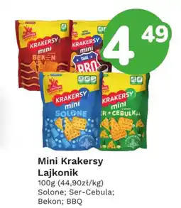 Limonka Mini Krakersy Lajkonik oferta