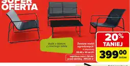 Carrefour Zestaw mebli ogrodowych oferta