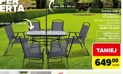 Carrefour Zestaw mebli ogrodowych oferta