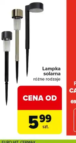 Carrefour Lampka solarna oferta