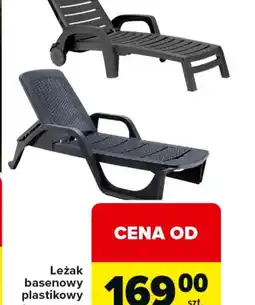 Carrefour Leżak basenowy plastikowy oferta