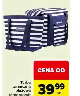 Carrefour Torba termiczna plażowa oferta
