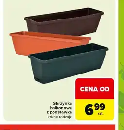 Carrefour Skrzynka balkonowa z podstawką oferta