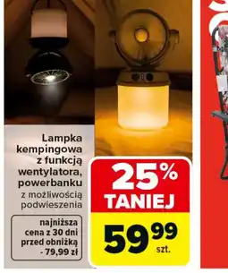 Carrefour Lampka kempingowa oferta
