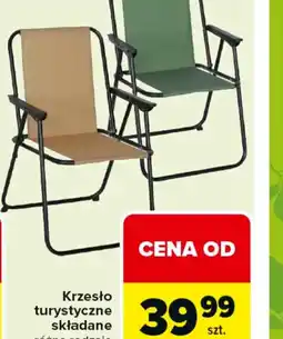 Carrefour Krzesło turystyczne składane oferta