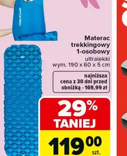 Carrefour Materac trekkingowy oferta