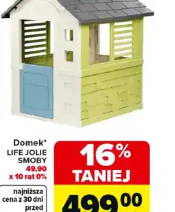 Carrefour Smoby Domek Life Jolie oferta