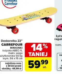 Carrefour Deskorolka Carrefour Minionki oferta