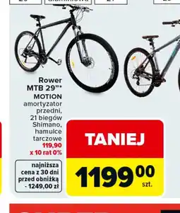 Carrefour MOTION Rower MTB 29'' oferta