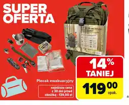 Carrefour Plecak ewakuacyjny oferta