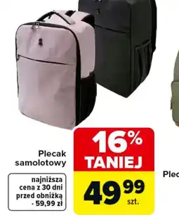 Carrefour Plecak samolotowy oferta