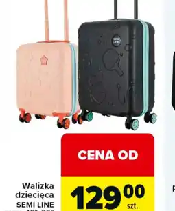 Carrefour Walizka dziecięca Semi Line oferta