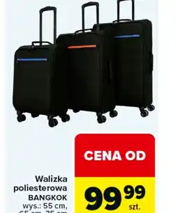 Carrefour Walizka poliesterowa Bangkok oferta