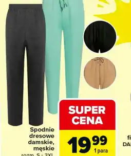 Carrefour Spodnie dresowe oferta