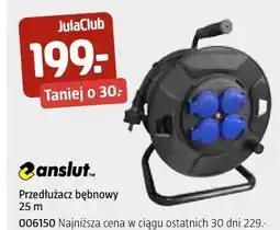 Jula anslut Przedłużacz bębnowy 25 m oferta