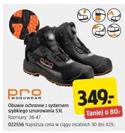 Jula Obuwie ochronne z systemem szybkiego sznurowania S3L oferta