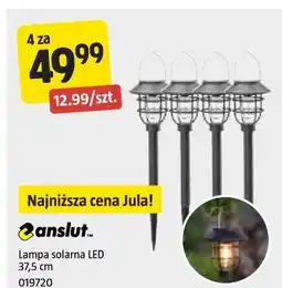 Jula Lampa solarna LED 37,5 cm anslut oferta