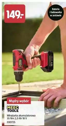 Jula MEEC TOOLS Wkrętarka akumulatorowa 35 Nm 2,0 Ah 18 V oferta