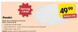Jula Plafon LED z możliwością ściemniania Ø29 cm 1500 lm 18 W anslut oferta