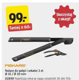 Jula Nożyce do gałęzi i sekator 2 el. FISKARS oferta